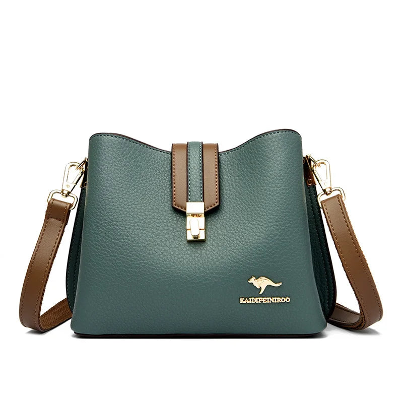 Leather Shoulder Bag – Designer & Spacious