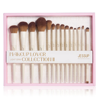 Jessup Synthetic Makeup Brush Set