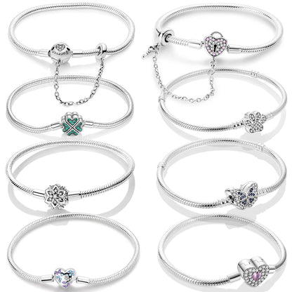 925 Sterling Silver Charm Bracelet