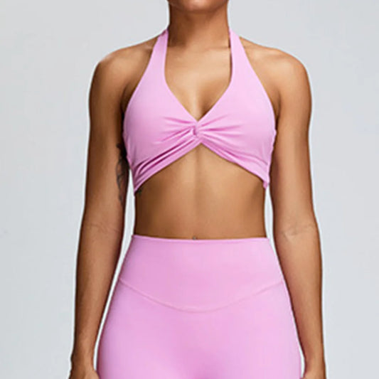 Backless Push-Up Sports Bra