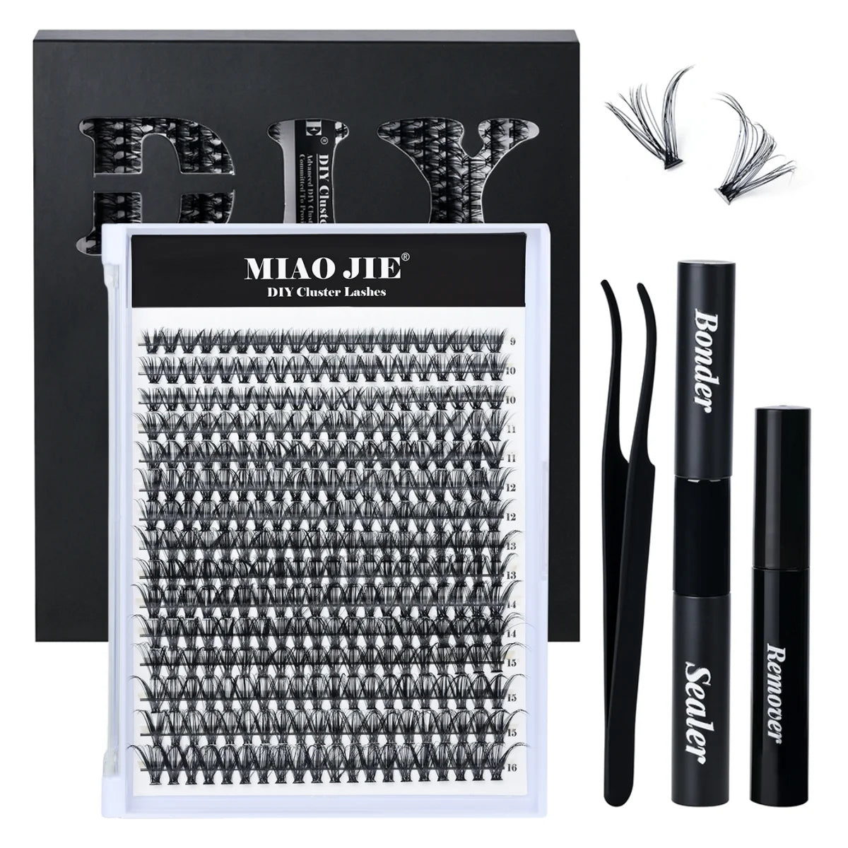 320pcs DIY Lash Clusters Kit 30D-40D with Applicator
