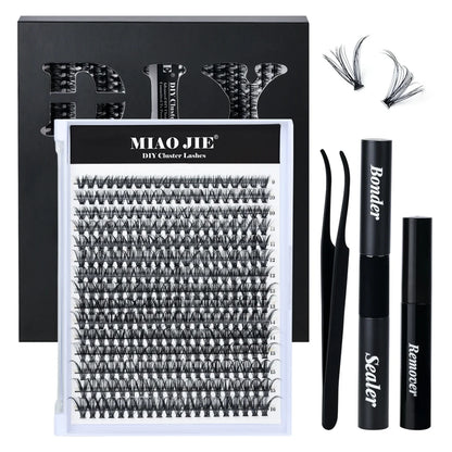 320pcs DIY Lash Clusters Kit 30D-40D with Applicator