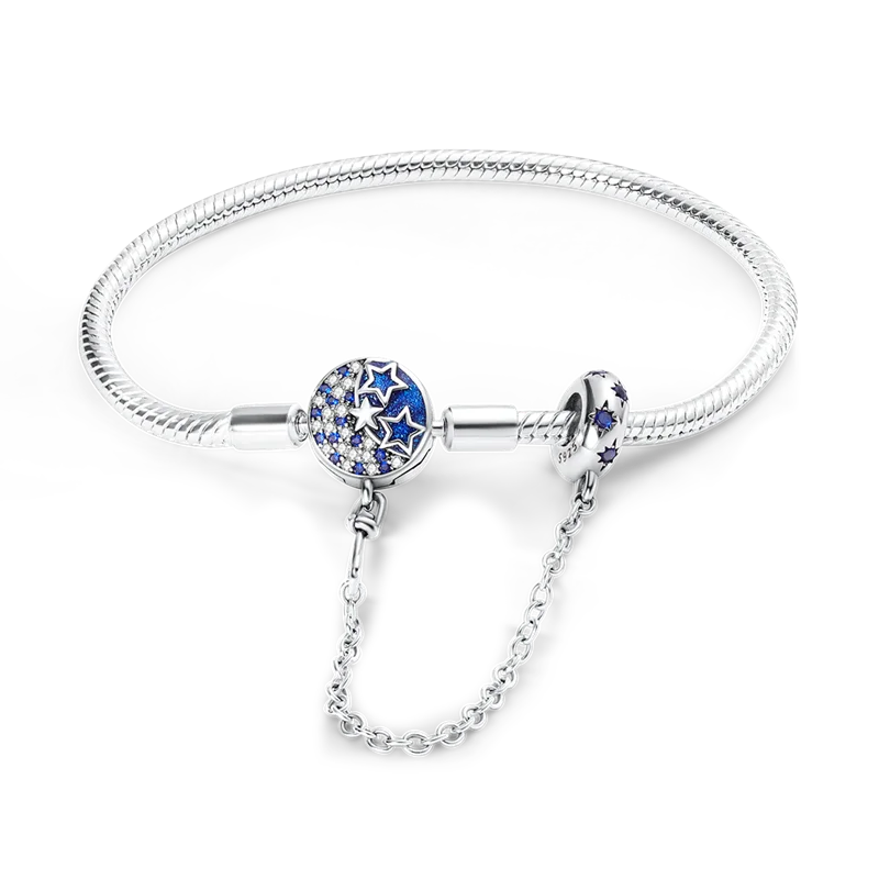 925 Sterling Silver Charm Bracelet