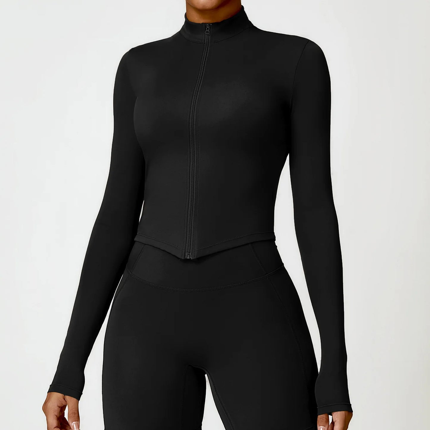 Sleek Long-Sleeve Yoga Top