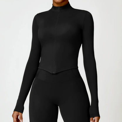 Sleek Long-Sleeve Yoga Top