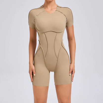 Women's Short Fitness Jumpsuit – Modern & Comfortable