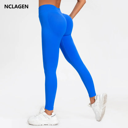 NCLAGEN Scrunch Bum Seamless Leggings