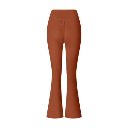 Women High Waist Flared Leggings Gym Fitness