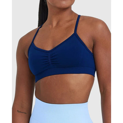 Women’s Open Back Halter Sports Bra