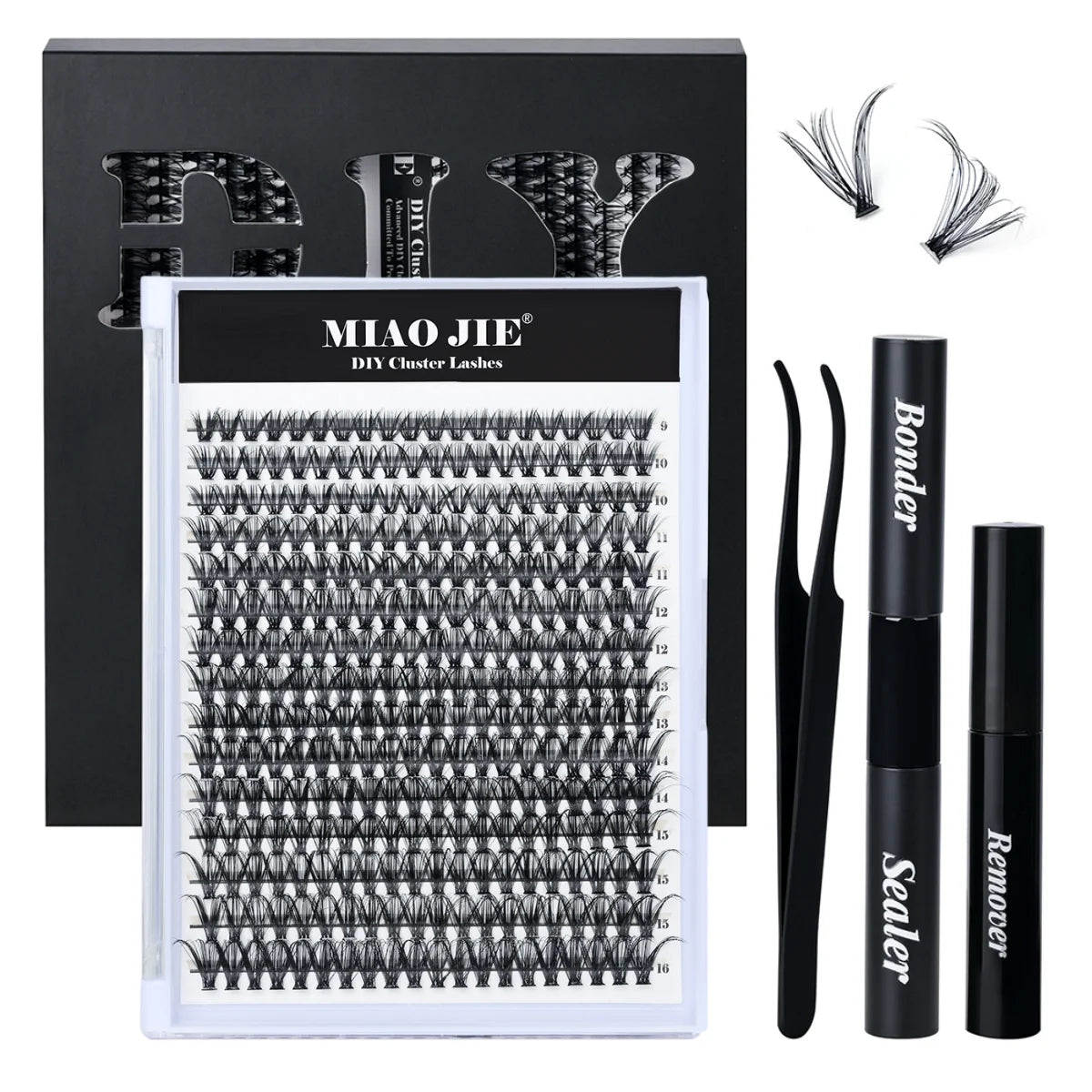 320pcs DIY Lash Clusters Kit 30D-40D with Applicator
