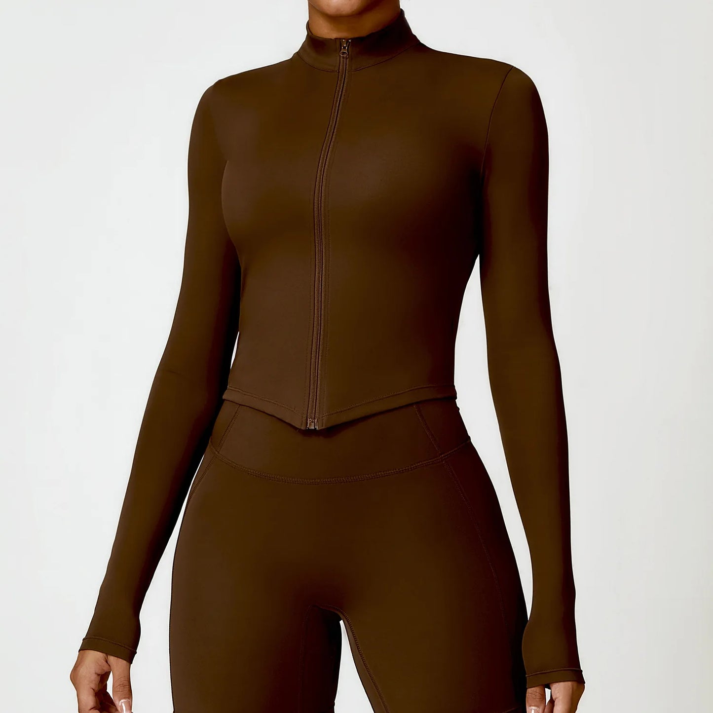 Sleek Long-Sleeve Yoga Top