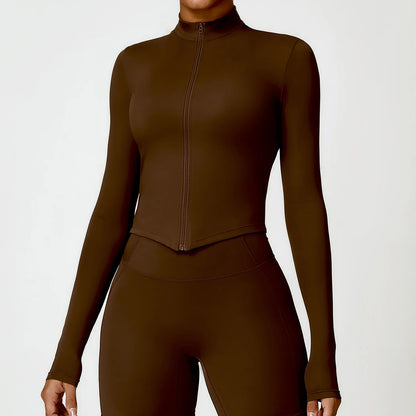 Sleek Long-Sleeve Yoga Top