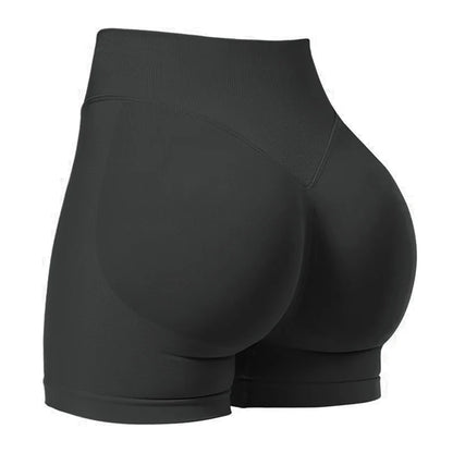 Women's Scrunch Butt Biker Shorts – Seamless Yoga & Workout