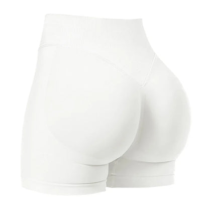 Women's Scrunch Butt Biker Shorts – Seamless Yoga & Workout