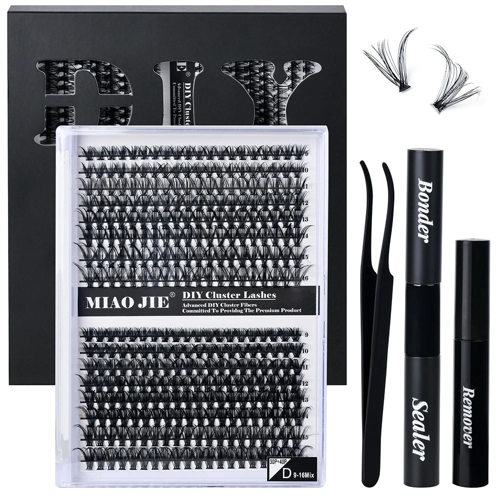 320pcs DIY Lash Clusters Kit 30D-40D with Applicator