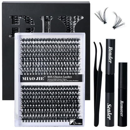 320pcs DIY Lash Clusters Kit 30D-40D with Applicator