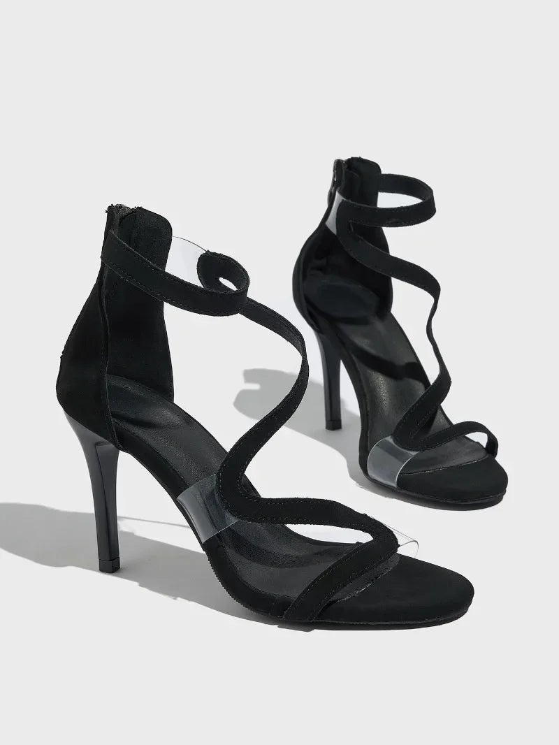 Roman-Style High Heel Sandals