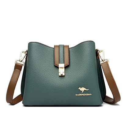Leather Shoulder Bag – Designer & Spacious