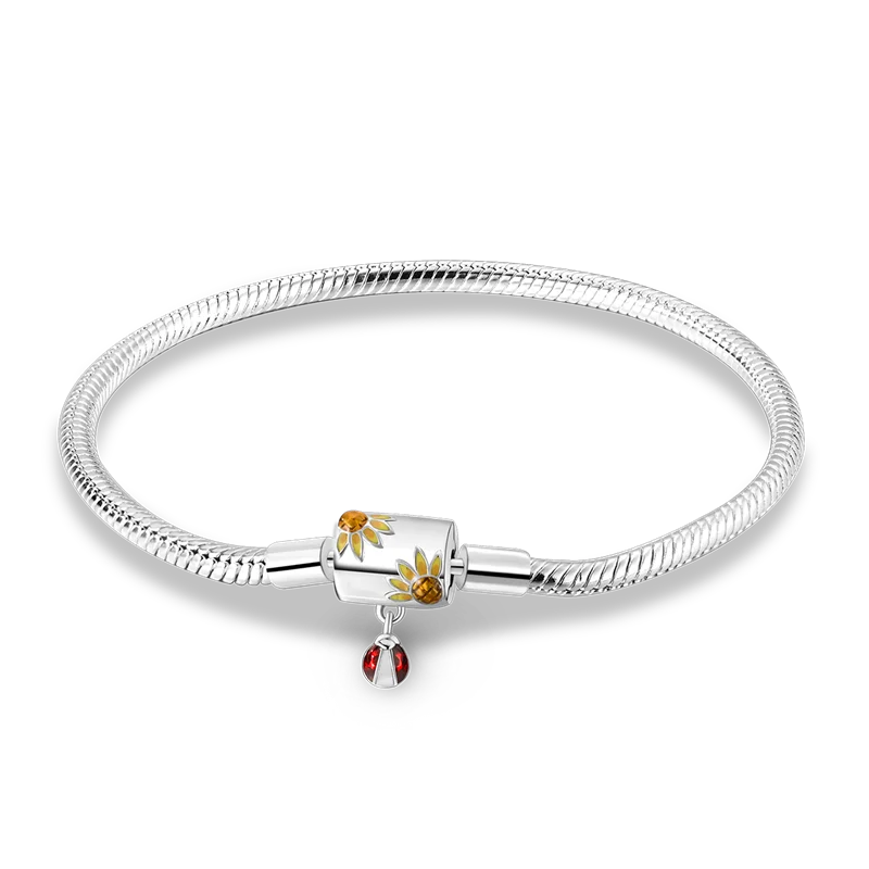 925 Sterling Silver Charm Bracelet