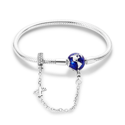 925 Sterling Silver Charm Bracelet