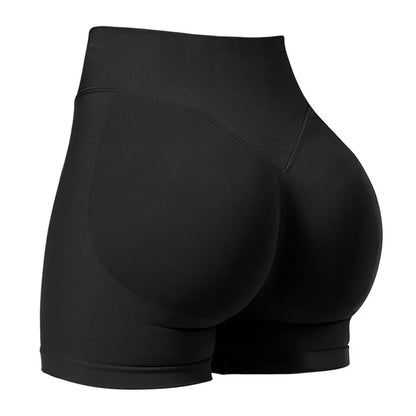Women's Scrunch Butt Biker Shorts – Seamless Yoga & Workout