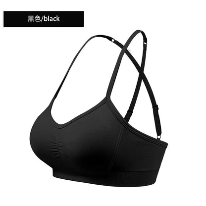 Women’s Open Back Halter Sports Bra