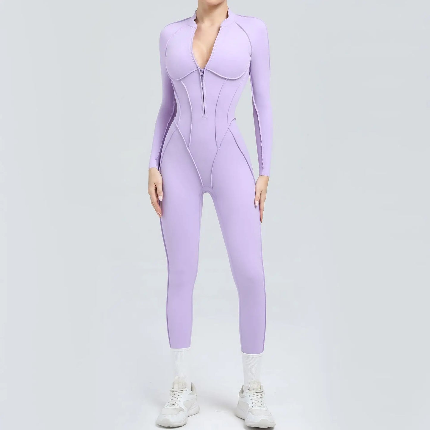 Yoga Suit Gym Set Women Training Sportswear Fitness Long Sleeved