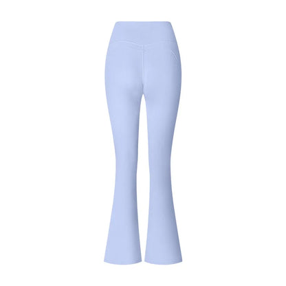 Women High Waist Flared Leggings Gym Fitness