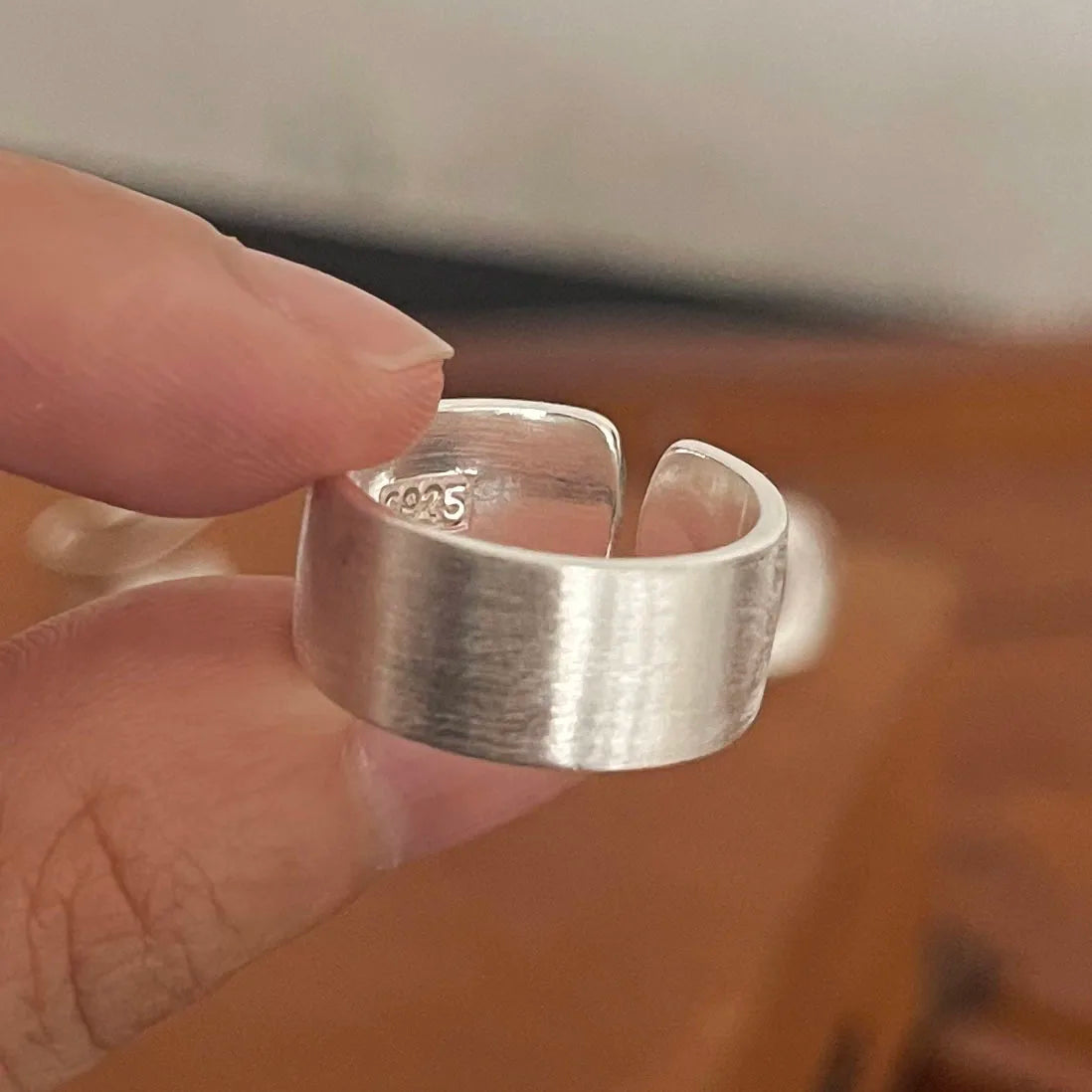 6pcs Silver Rings