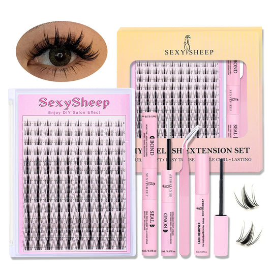 DIY Eyelash Extension Kit – Natural Lash Group Set