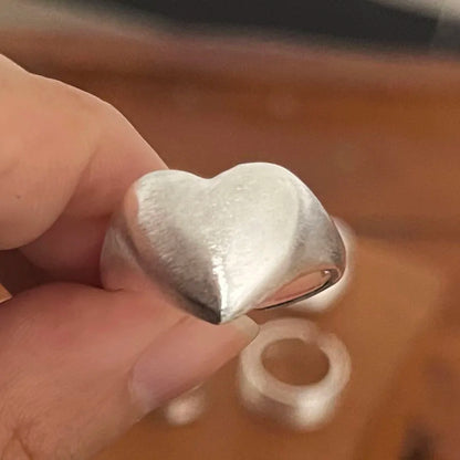 6PCS 925 Sterling Silver Moon Ring Set