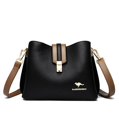 Leather Shoulder Bag – Designer & Spacious