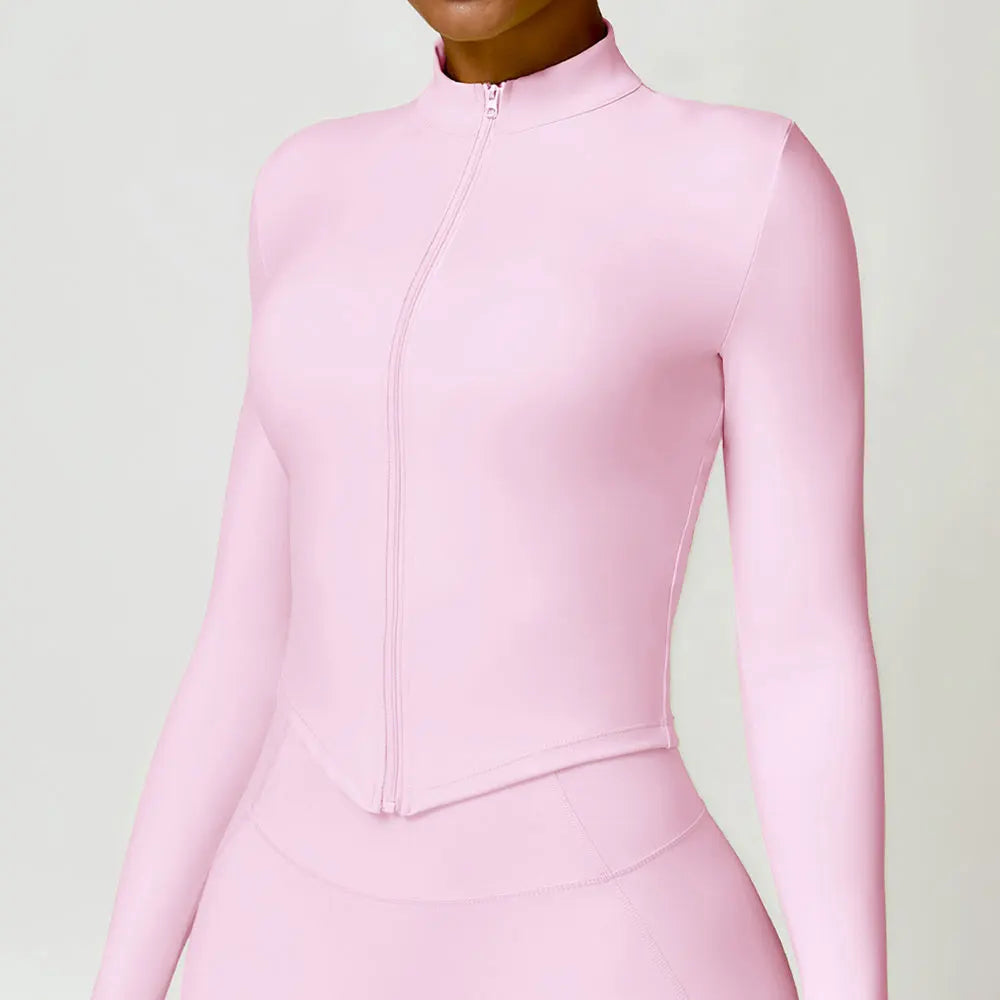 Sleek Long-Sleeve Yoga Top