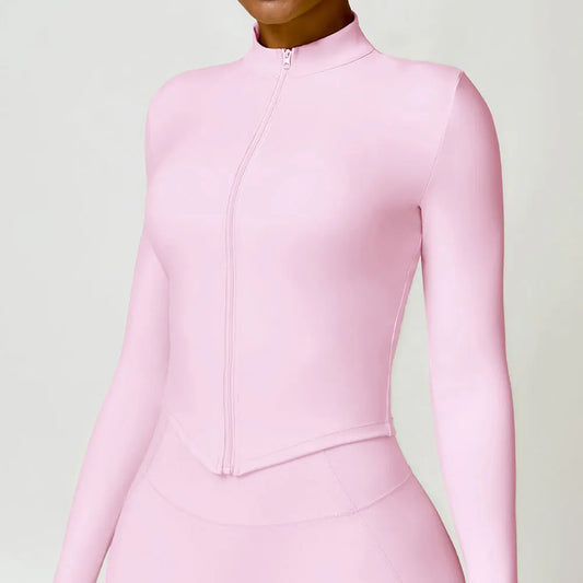 Sleek Long-Sleeve Yoga Top