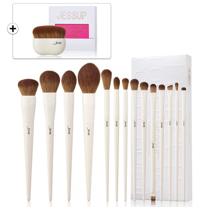 Jessup Synthetic Makeup Brush Set