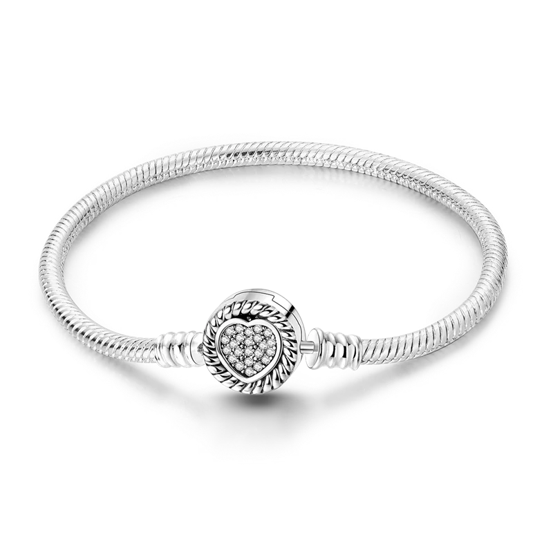 925 Sterling Silver Charm Bracelet