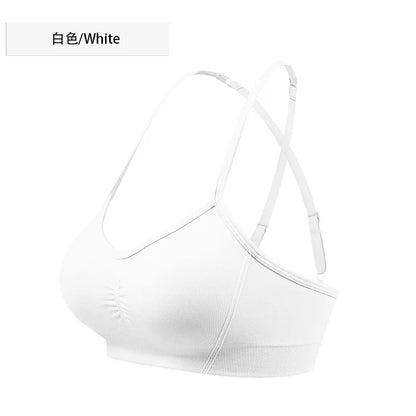 Women’s Open Back Halter Sports Bra