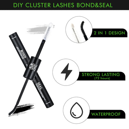 320pcs DIY Lash Clusters Kit 30D-40D with Applicator
