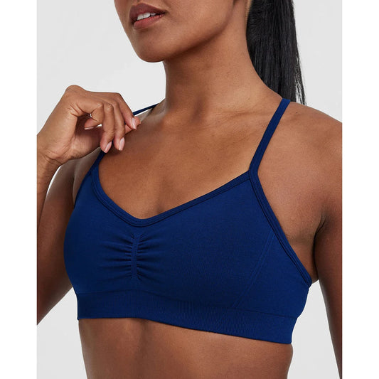Women’s Open Back Halter Sports Bra