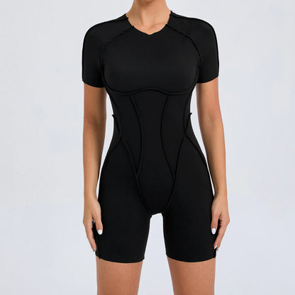 Women's Short Fitness Jumpsuit – Modern & Comfortable