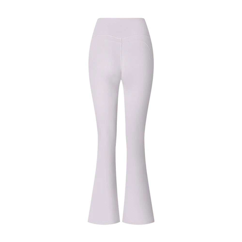 Women High Waist Flared Leggings Gym Fitness