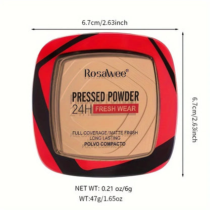 Flawless Matte Pressed Powder – All-Day Coverage