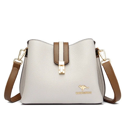 Leather Shoulder Bag – Designer & Spacious