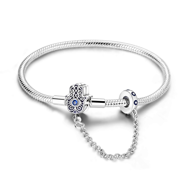 925 Sterling Silver Charm Bracelet