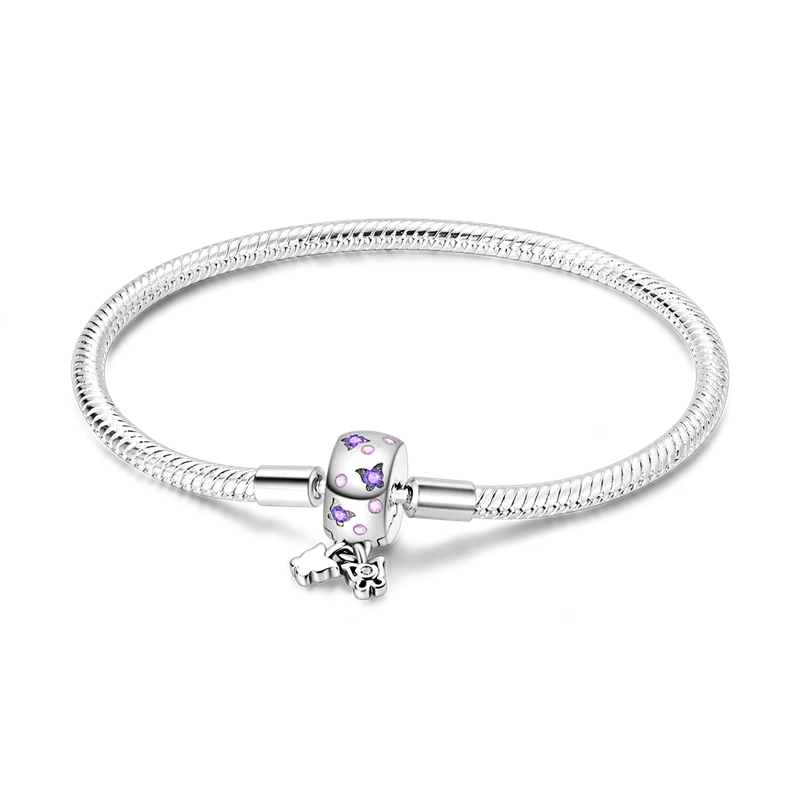 925 Sterling Silver Charm Bracelet