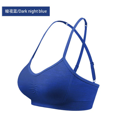Women’s Open Back Halter Sports Bra