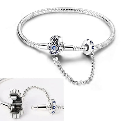 925 Sterling Silver Charm Bracelet