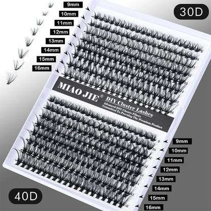 320pcs DIY Lash Clusters Kit 30D-40D with Applicator