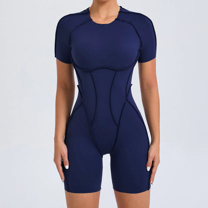 Women's Short Fitness Jumpsuit – Modern & Comfortable