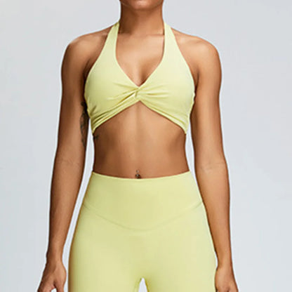 Backless Push-Up Sports Bra